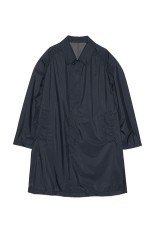 Packable Balmacaan Coat - Dark Navy (S26SB063)
