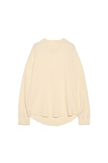 Crew Neck Thermal Sweat - Natural (S25SH102)