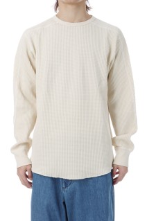 Crew Neck Thermal Sweat - Natural (S25SH102)