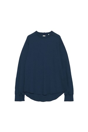Crew Neck Thermal Sweat - Navy (S25SH102)