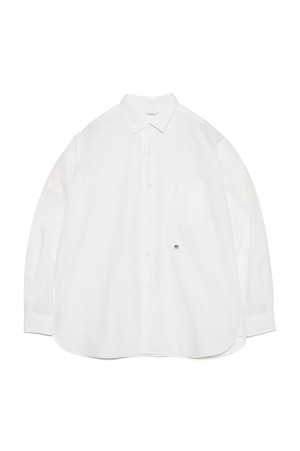 Regular Collar Wind Shirt - Off White (S26SG082)