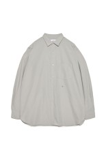 Regular Collar Wind Shirt - Gray (S26SG082)