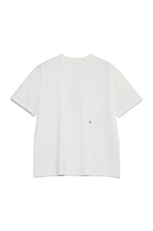 COOLMAX Jersey Pocket Tee - White (S25SI114)