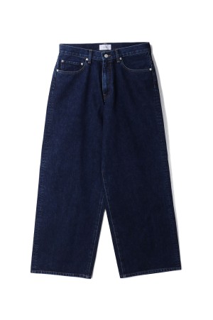 WIDE FIT DENIM PANT- INDIGO (P003)
