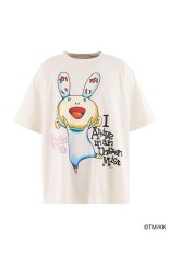 SS T-SHIRT/KIKI - WHITE (MT-MK8-0000-002)