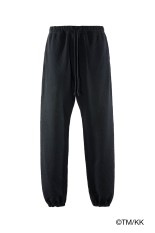 SWEAT PANTS/FLOWER - BLACK (MT-MK8-0000-016)