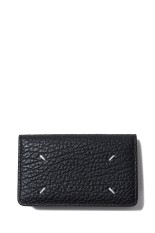 Four stitches card case - Black (SA3VX0008-P4455)