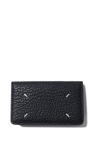 Four stitches card case - Black (SA3VX0008-P4455)