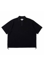 ZIP THERMAL PULLOVER - BLACK (ACY-26SS-004)