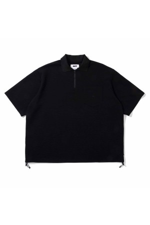 ZIP THERMAL PULLOVER - BLACK (ACY-26SS-004)