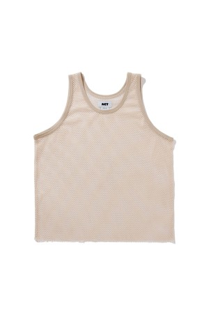 MESH TANK TOP V3 - BEIGE (ACY-26SS-005)