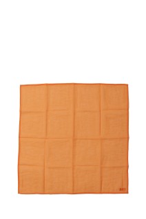 SEE-THROUGH GRID BANDANA - ORANGE (ACY-26SS-019)