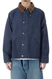 TRANSPORT DENIM CASUAL JACKET - INDIGO (MCA1105)