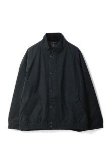 PEACHED BLOUSON TRANSPORT - BLACK (MCA1143)