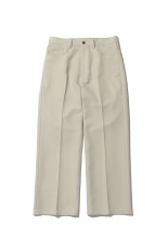 PRESSLINE STRAIGHT SLACKS / NATURAL (STD-PNT-01)