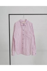 Stripe Pocket Shirts -BABY PINK (12610424)