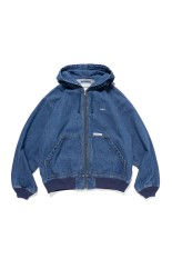 TEAM / JACKET / NYLON. TWILL / BLACK (242TQDT-JKM05) | セレクト