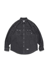CB / LS / CTPL. CHAMBRAY. COOLMAX(R) / INDIGO (251WVDT-SHM05