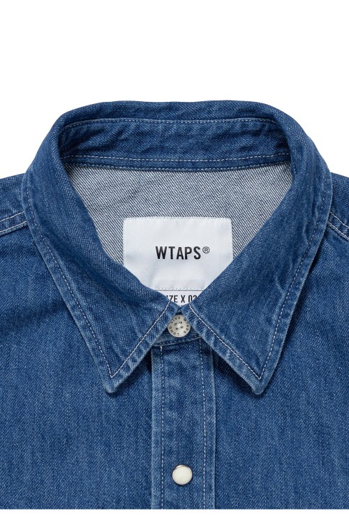 ALLMAN LS / COTTON. DENIM / INDIGO (261CWDT-SHM03) | セレクト