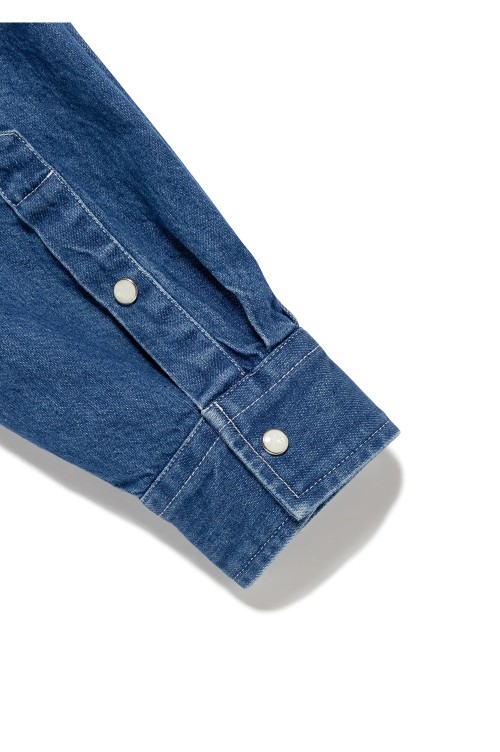ALLMAN LS / COTTON. DENIM / INDIGO (261CWDT-SHM03) | セレクト