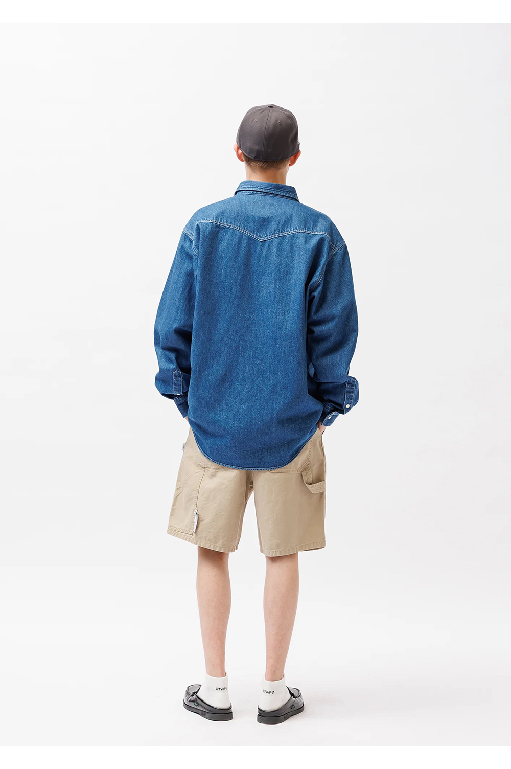 ALLMAN LS / COTTON. DENIM / INDIGO (261CWDT-SHM03) | セレクト