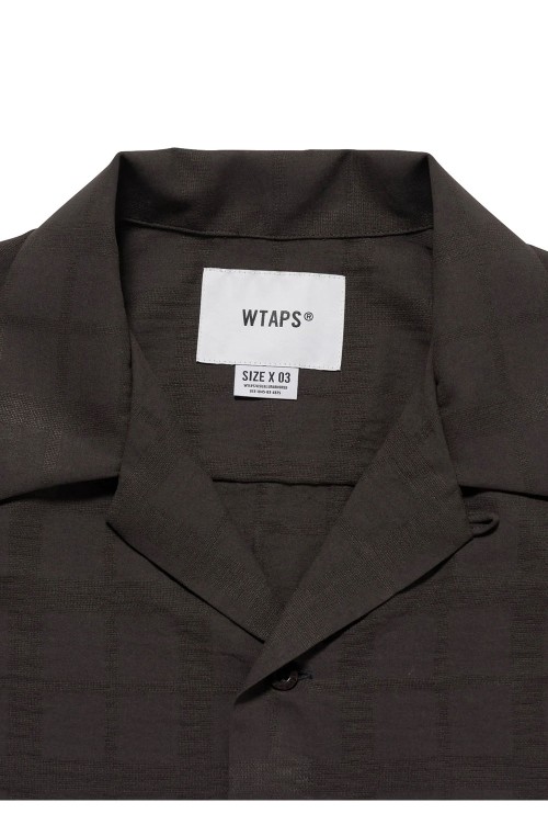 FRIO 03 SS / POLY. DOBBY. TEXTILE / CHARCOAL (261CWDT-SHM08