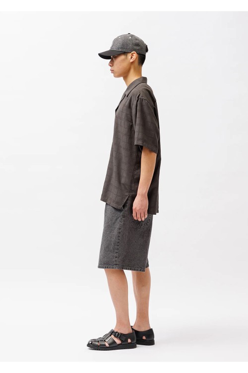 FRIO 03 SS / POLY. DOBBY. TEXTILE / CHARCOAL (261CWDT-SHM08