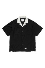 SMOCK SS / WOCO. TWILL / BLACK (261WVDT-SHM07) | セレクトショップ