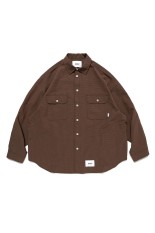 CB / LS / CTPL. CHAMBRAY. COOLMAX(R) / INDIGO (251WVDT-SHM05