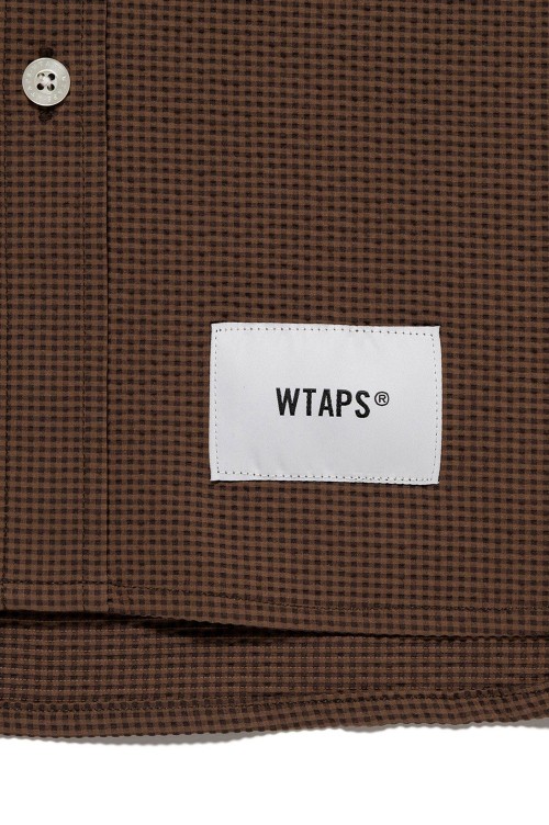 WCPO SS / CTPL. SUCKER. TEXTILE / BROWN (261WVDT-SHM06) | セレクト