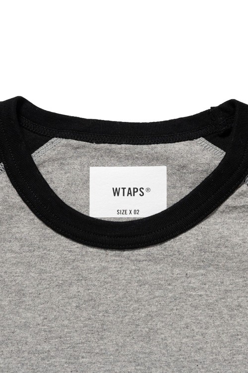 IAN LS / COTTON / BLACK x GRAY (261ATDT-CSM06) | セレクトショップ