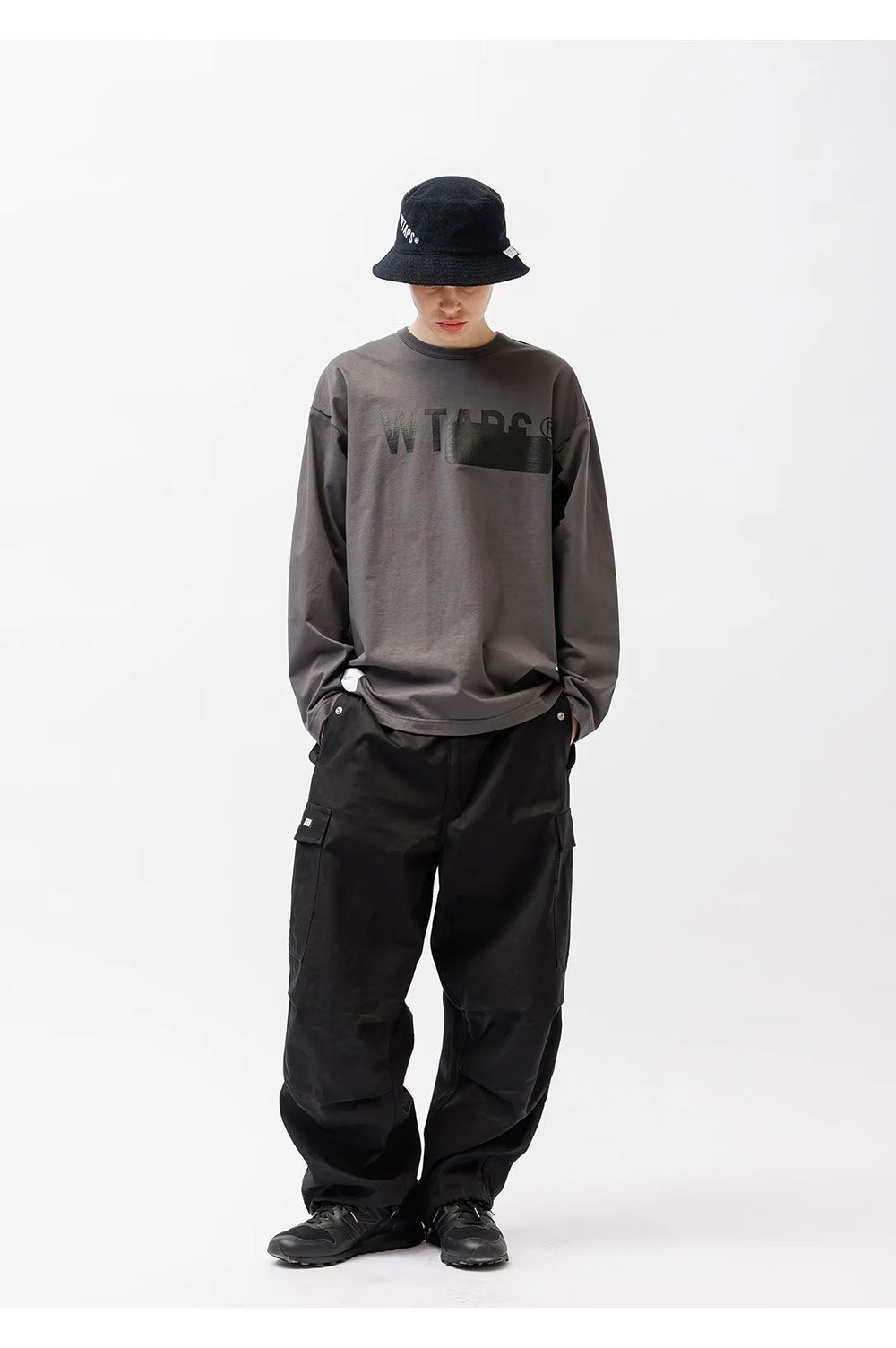 LIM LS / COTTON / GRAY (261ATDT-CSM16) | セレクトショップ