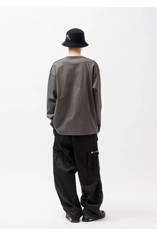 LIM LS / COTTON / GRAY (261ATDT-CSM16) | セレクトショップ