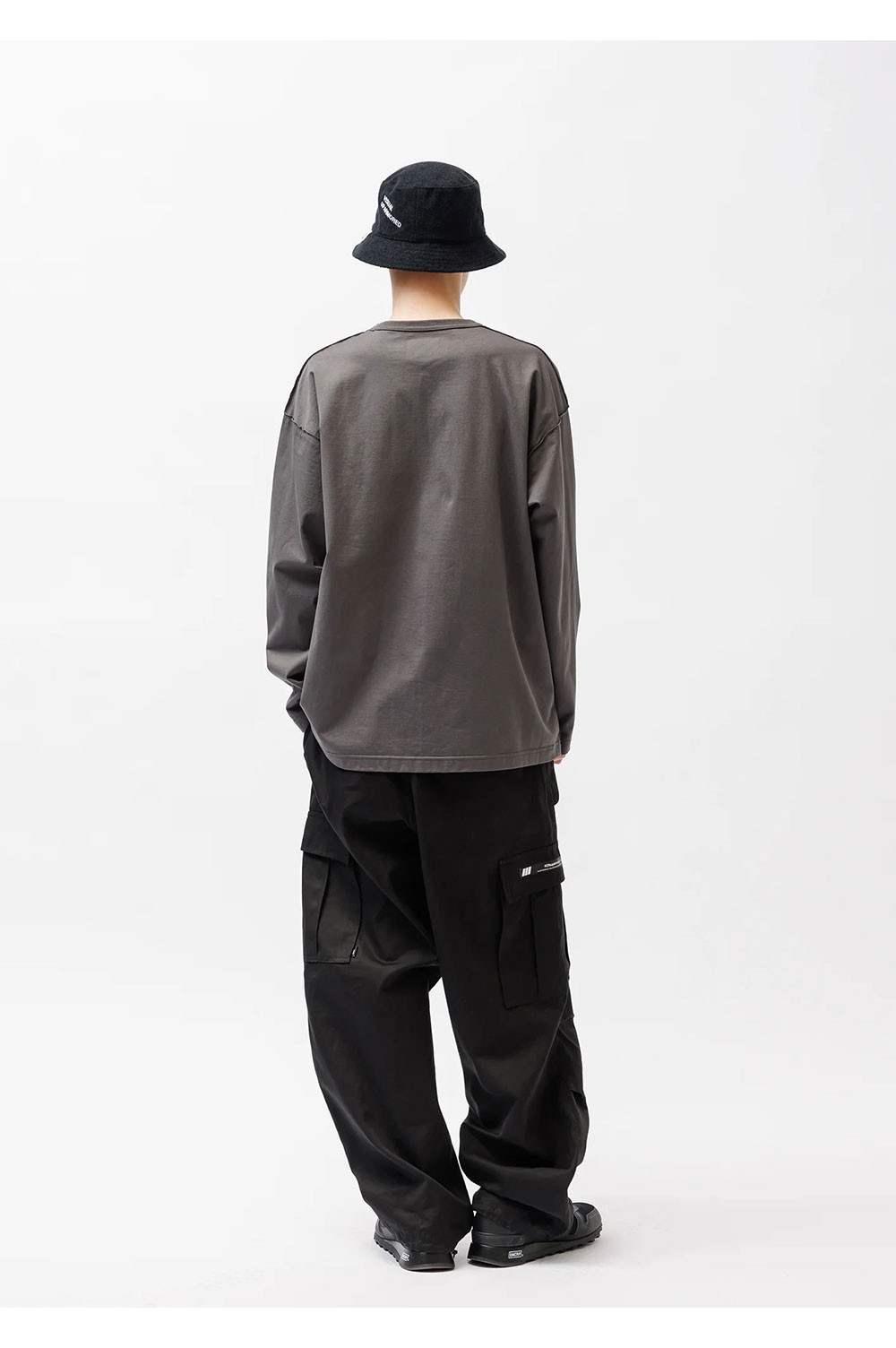 LIM LS / COTTON / GRAY (261ATDT-CSM16) | セレクトショップ