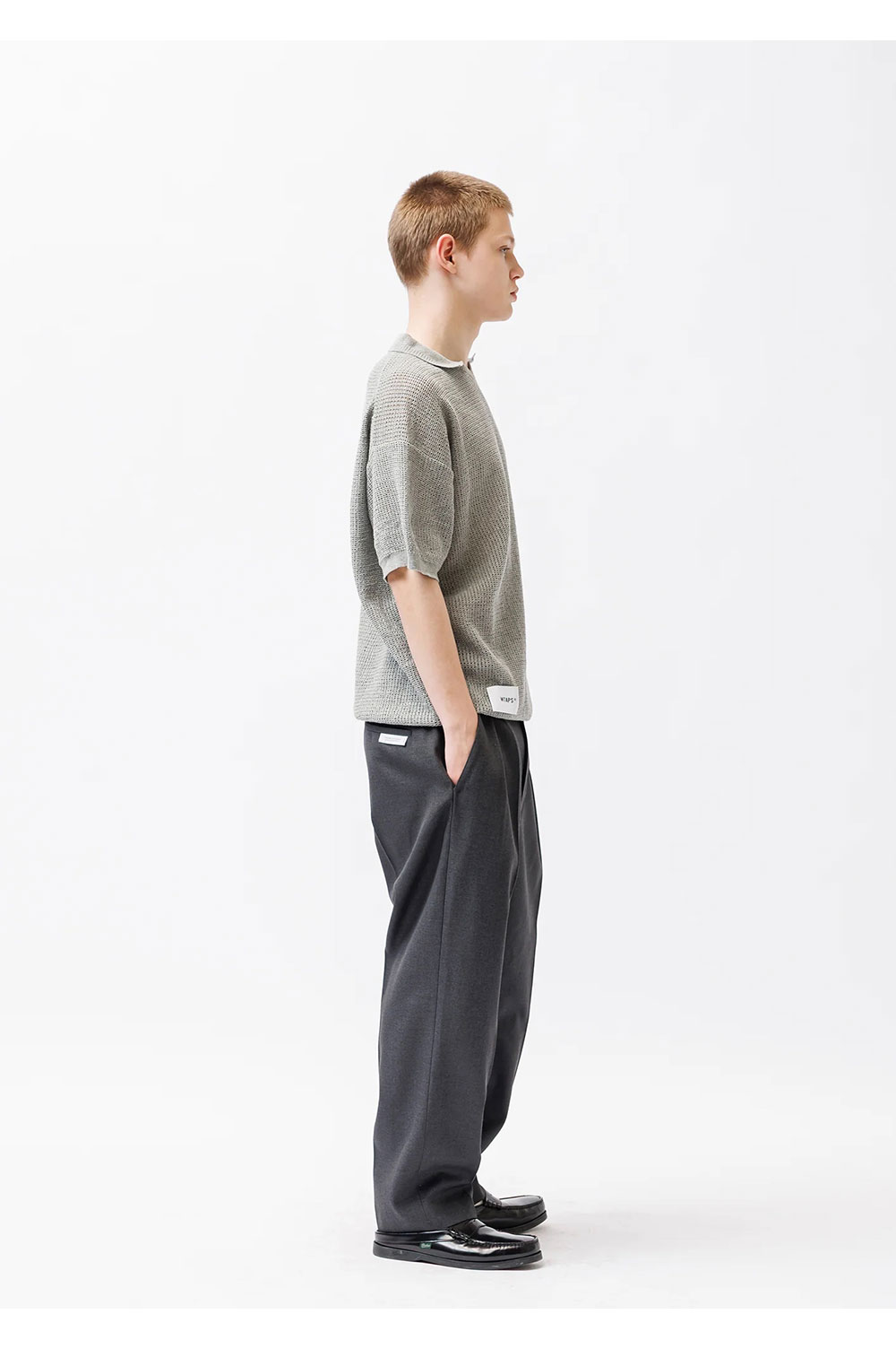 DUP SWEATER / COTTON / ASH GRAY (261FZDT-KNM01) | セレクトショップ