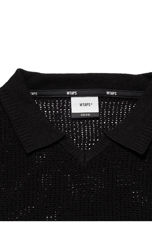 DUP SWEATER / COTTON / BLACK (261FZDT-KNM01) | セレクトショップ