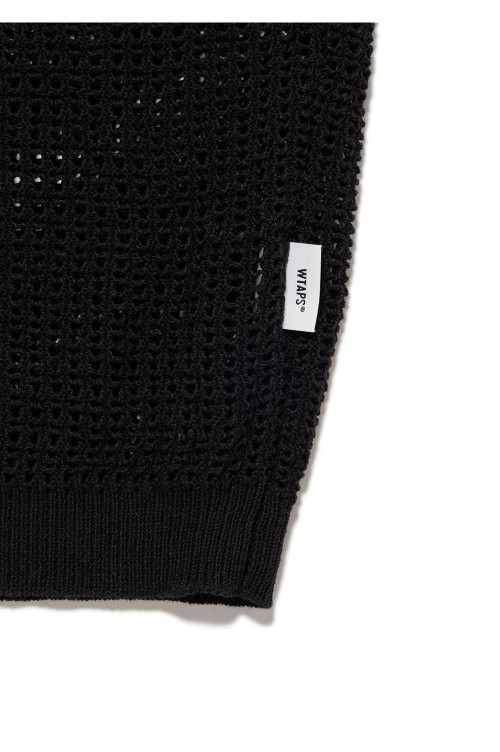 DUP SWEATER / COTTON / BLACK (261FZDT-KNM01) | セレクトショップ