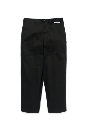 WRKT2001 TROUSERS / COTTON. TWILL / BLACK (261CWDT-PTM03
