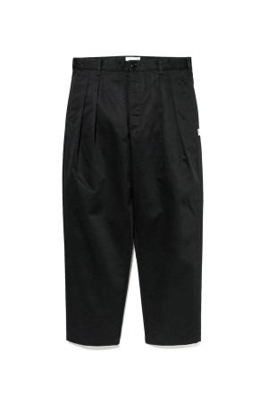 TRDT1802 TROUSERS / CTPL. TWILL / BLACK (261TQDT-PTM04) | セレクト
