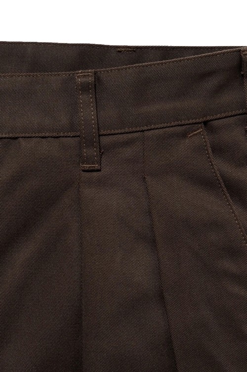 TRDT1802 TROUSERS / CTPL. TWILL / BROWN (261TQDT-PTM04) | セレクト