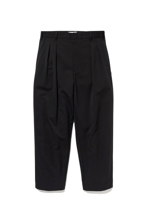 TRDT2501 TROUSERS / WOPL. TWILL / BLACK (261TQDT-PTM05) | セレクト