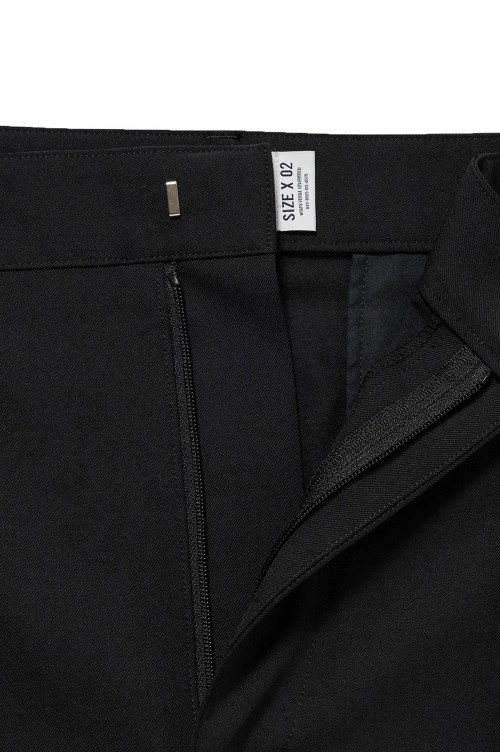 TRDT2501 TROUSERS / WOPL. TWILL / BLACK (261TQDT-PTM05) | セレクト