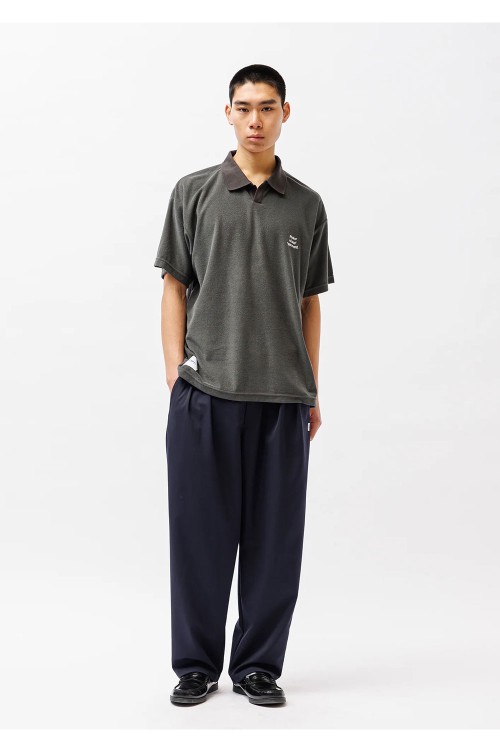 TRDT2501 TROUSERS / WOPL. TWILL / NAVY (261TQDT-PTM05) | セレクト