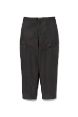 WRKT2001 TROUSERS / COTTON. TWILL / BLACK (261CWDT-PTM03