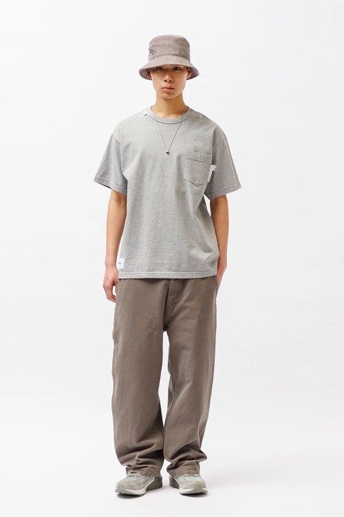 ARMSTG2501 TROUSERS / COTTON. CNVS / GRAY (261WVDT-PTM03