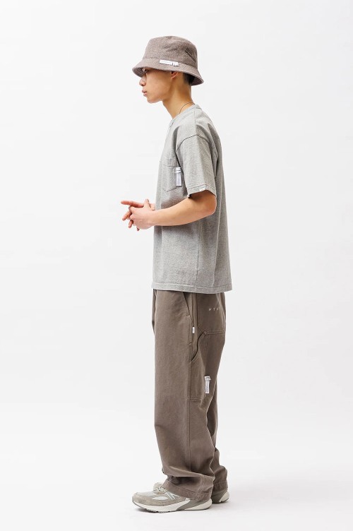 ARMSTG2501 TROUSERS / COTTON. CNVS / GRAY (261WVDT-PTM03