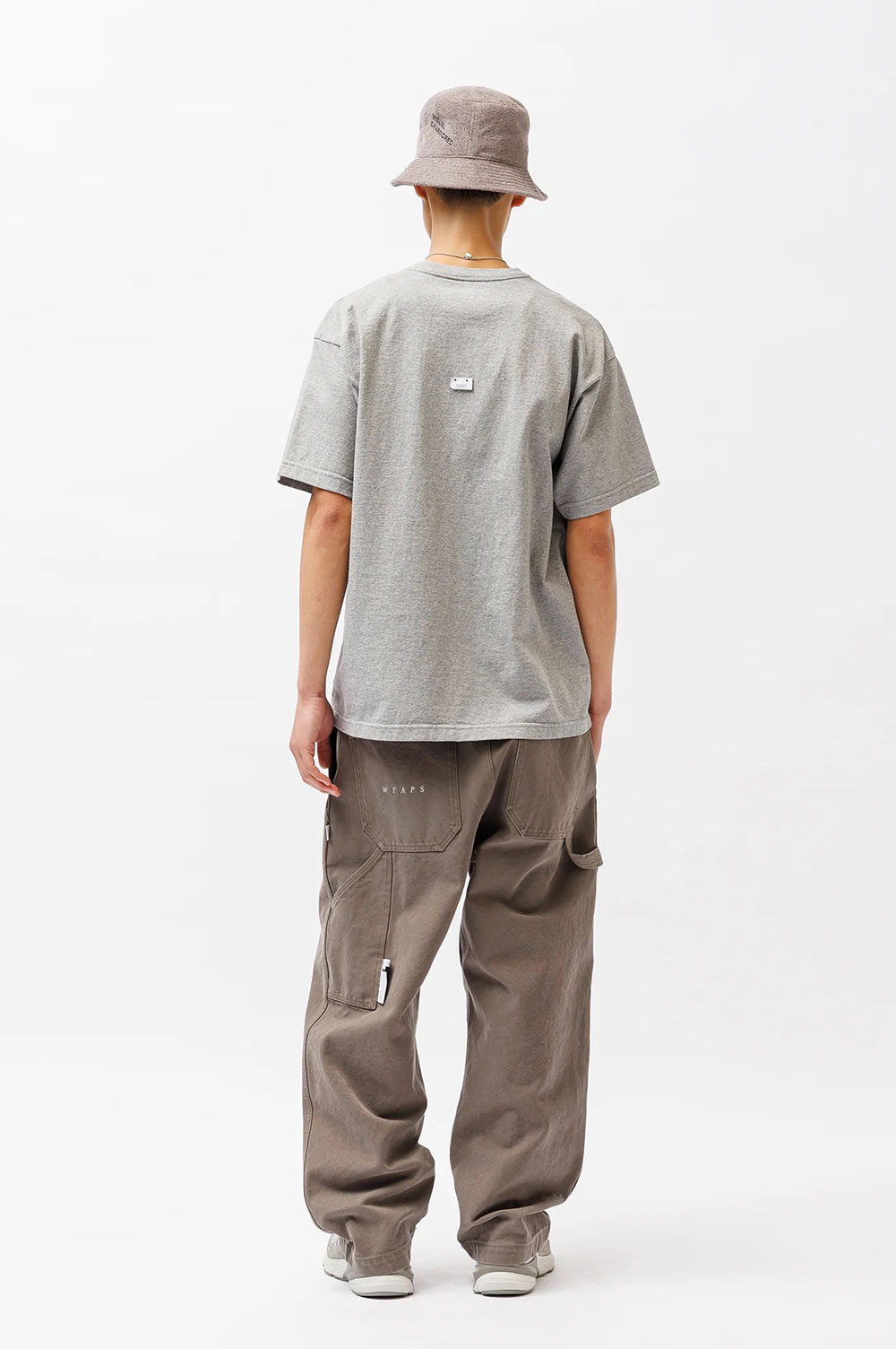 ARMSTG2501 TROUSERS / COTTON. CNVS / GRAY (261WVDT-PTM03