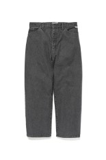 WRKT2001 TROUSERS / COTTON. TWILL / BLACK (261CWDT-PTM03