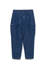 COATING DOUBLE KNEE FLARE DENIM / BLACK (BR25AW-P1009) | セレクト