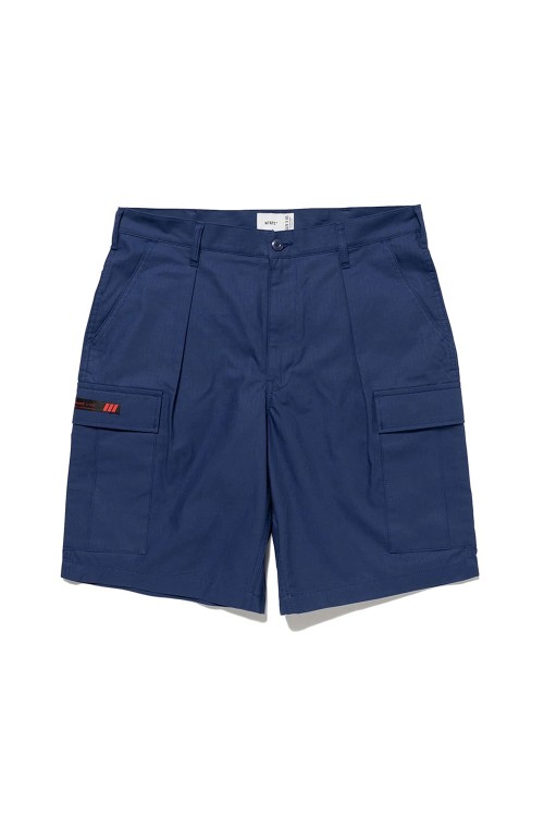 MILS9601 SHORTS / COTTON. RIPSTOP / BLUE (261WVDT-PTM06